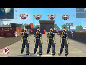 No Internet Prank 🤣| FREE FIRE FUNNY GAMEPLAY | ZENO FF