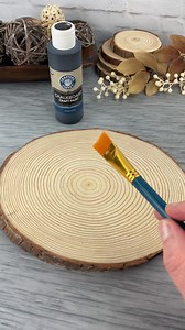 1.9K views · 35 reactions | Create a charming wood slice sign for #Autumn! Simple painting techniques create colorful flowers and leaves, while gold highlights add a warm glow. Link to instructions: https://bit.ly/45kKzqL Find everything that you need to create this craft at @DollarGeneral! #DGCrafts #CraftersCloset #ArtSkills #FunWithArtSkills #ArtSkillsCrafts #Create #Handmade #DIY #Thankful #Thanksgiving #DollarGeneral | ArtSkills | Facebook