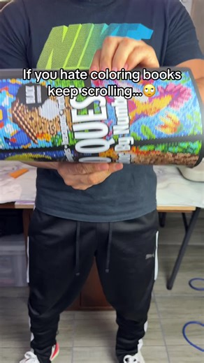 Only true art lovers know how beautiful it is to have a coloring book 🥰🎨 if you don’t want more stress or anxiety this book is for you. #color #coloringbook #colorbynumber #art #colorcustomizer