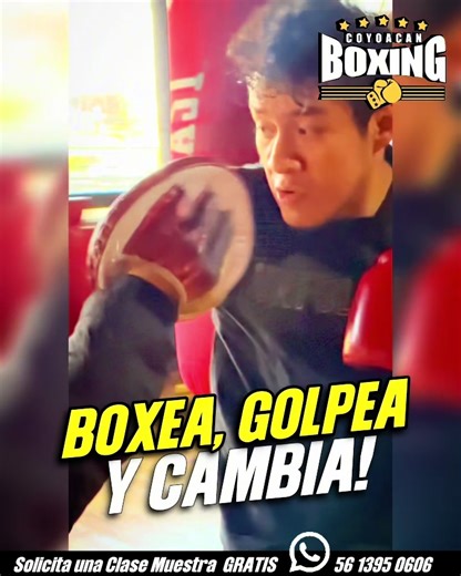 #BOXEA #ENTRENA #CAMBIA en #CoyoacanBoxing #BoxeoParaTodos ❌ No somos un gimnasio más ❌ No somos moda ✅ Vive y Piensa Diferente ✅ SOMOS EXPERTOS EN BOXEO REAL 🔥 Elige tu camino👇 ⏳ Cupos limitados por cada clase 📲 Inscripciones abiertas HOY