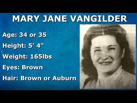 UPDATE: Missing Person - Mary Jane Vangilder