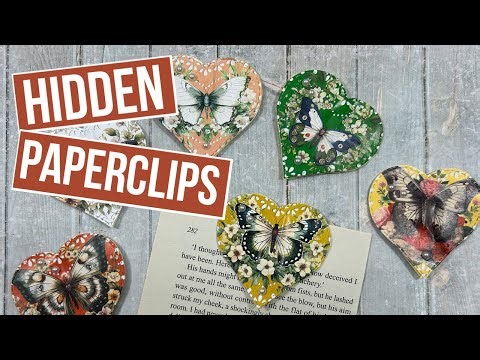 📎✨ Easy DIY Hidden Paperclips + Washi Tape Hack