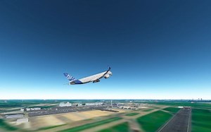 [GEOfs云拍机]A350原图装阿姆斯特丹起飞