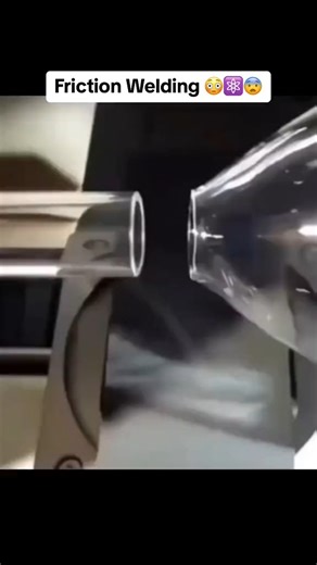Friction Welding 😳⚛️😨#physics #expirement #physicsexperiment #friction #chemistry | The Physics Lab