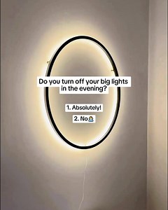 23 reactions | Swap out those big, harsh lights for soft, ambient...