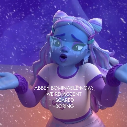 Abbey Bominable: From Monster High to Abomination?