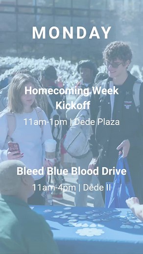It’s officially Homecoming Week! 🎉💙🤍 From Kickoff to the big game and all the student events in between, here’s what’s happening all week long! — #indianastateuniversity #sycamorehoco25