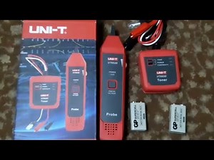 طريقة استخدام جهاز فاحص الاسلاك LINI-T UT682D_ How to use the wire tester