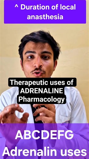 ADRENALINE uses | ANS | Mbbs 2nd proff|pharmacology university imp topic |#mbbs#drugs #pharmacology