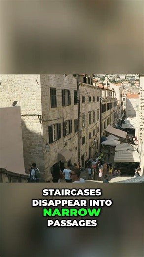 Dubrovnik: An Immersive City Maze You'll Love Getting Lost In #shorts