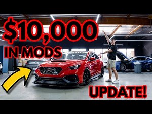 Modification List Update and Price! | 2022 Subaru WRX