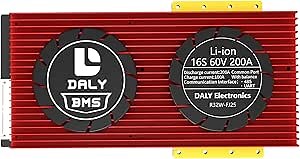 DALY Smart BMS Li-ion 16S 60V 200A with Programmable Bluetooth Module and Common Port
