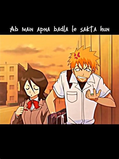 तुझे छोड़ूंगा नहीं ..!! Bleach Anime Funny Moments 🤣 #anime #ichigo #bleach #hindi #new #funny