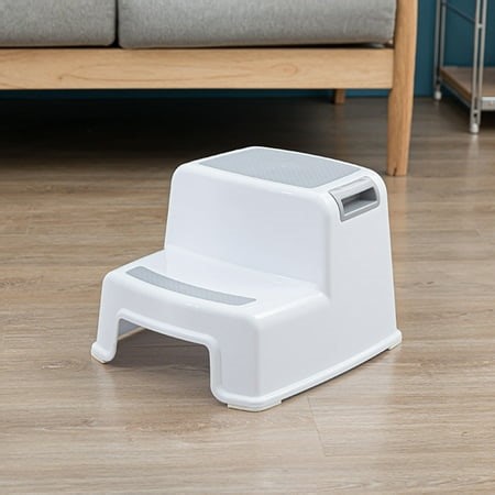 VONKY Compact Step Stool For Everyday - Affordable And Kids Step Stool Stepping Stools Step Stools Climbing Beige yellow - Walmart.ca