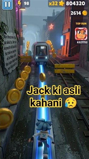 Jack ki asli kahani 😥 # shorts # trending # video # viral # shorts feed # Subway surfers # game