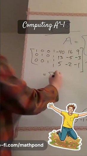 Computing the inverse of a matrix.