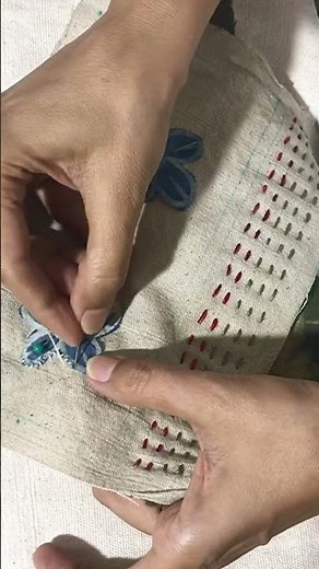 Whip stitch - A perfect way to sew decorative patches