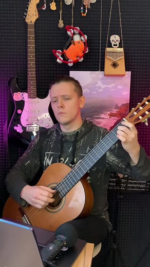 Minecraft Theme Classical Guitar Cover - C418 Wet Hands