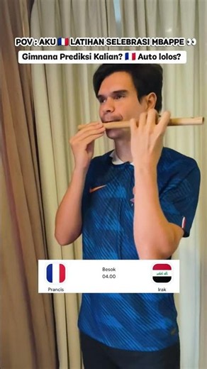 Prediksi kalian? Jogetin dulu gaes 😂#pov #prancis #mbappe #wc2026 #pialadunia