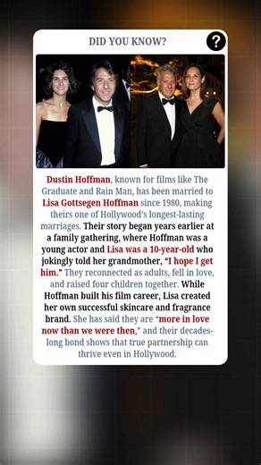 140K views · 1.1K reactions | Dustin Hoffman, known for The Graduate,...