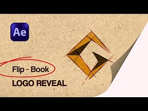Flipbook Logo Reveal Animation | After Effects Tutorial