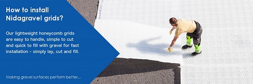 How to Install Gravel Stabilisation Grids - Nidagravel UK