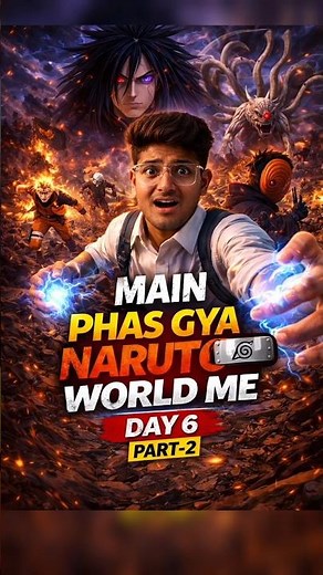 Naruto vs Madara INSANE fight 😳🔥| Day 6 pt-2 (Madara & Ten Tails Battle)Naruto#AnimeVlog #Day6