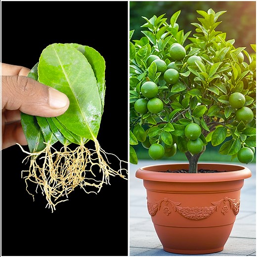 Leaf to plant || How to grow lemon plant at home from leaf || Tips & tricks in this video | DIY IndoorGarden