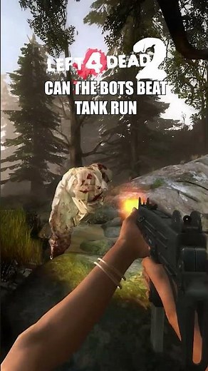 Can L4D2 Bots Actually Beat Tank Run #gaming #left4dead2 #left4dead