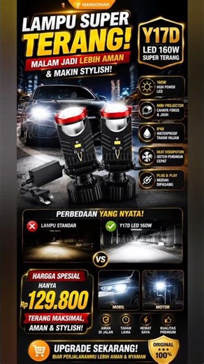 #LampuLEDMotor#LampuMobil#ModifMotor#AutoLighting#ShopeeOtomotif