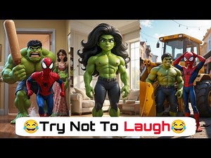Superhero Funny Moments Compilation 😂 | Try Not To Laugh Challenge!