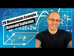 2D Momentum Example Problem - Explosive