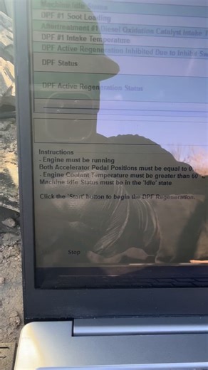 Rhino Equipment Services on Instagram: "🛢️🚜 Out at an oil rig site running a manual regeneration on a CAT excavator. The regen wouldn’t complete, and the root cause ended up being a faulty coolant temperature sensor 🌡️❌. Another reminder that one sensor can shut the whole system down—but that’s why proper diagnostics matter. We find the problem and get our customers back to work 💪🔧"