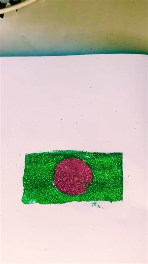 Let's make a flag for the country on the occasion of Independence Day🇧🇩 #viralvideo #artandcraft