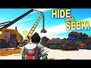 Hide and Seek in a SCRAP YARD!