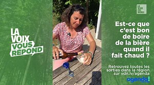 Est-ce que c'est bon de boire de la bière quand il fait chaud ?