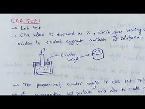 CBR test | CBR test of soil | CBR test in telugu