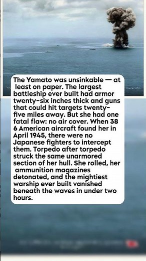 The Secret Flaw That Sank the World's Largest Battleship in 2 Hours