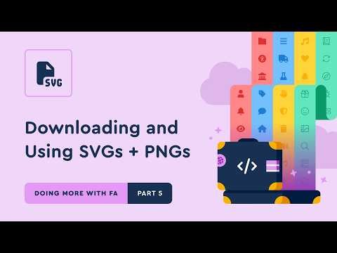 Need Just One Icon? Download It as SVG or PNG | Doing More with Font Awesome [Part5]