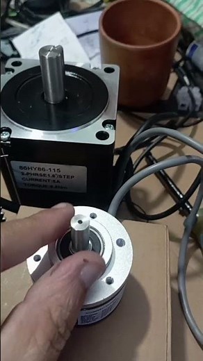 Stepper Direct Connect With ESB Encoder FWD/RWD Motion #steppermotor #rotaryencoder #automation