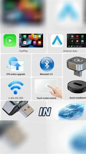 This 2-in-1 Adapter Makes CarPlay and Android Auto Fully Wireless