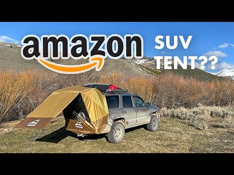 Testing the Cheapest SUV Tent on Amazon!