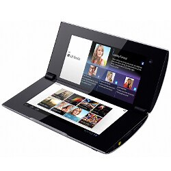"Foldable" Sony Tablet P featured two screens that could be used as one large display