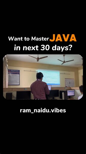 Ram Naidu on Instagram: "Learning Java is SIMPLE if you follow the right roadmap ✅💯 Want to master Java step-by-step without confusion? This roadmap breaks it down from zero → solid developer 🚀 👇 Comment “Java” and I’ll send you the roadmap link🔗 Or check the full blog: ramnaiduvibes.com/java-roadmap From basics → OOP → exception handling Everything you need. No fluff. Just results ✌️👍 #java #instagood #ram_naidu #viral #roadmap"