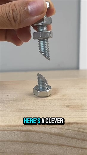 2.6K views | Here's a clever way to securely embed a threaded bolt | Ab1089 | Facebook