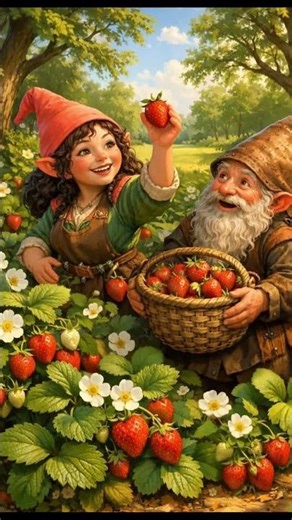 Spring in the Gnome Village 🌷🍄 | Cozy Fantasy Animation in an Enchanted Forest 🌿✨