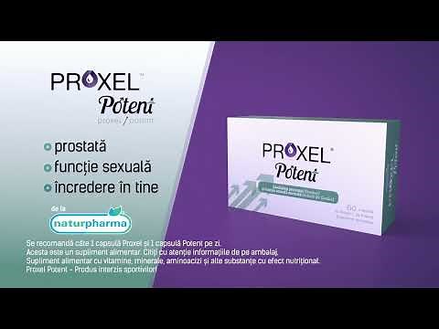 Proxel Potent - pentru sănătatea prostatei și a funcției sexuale