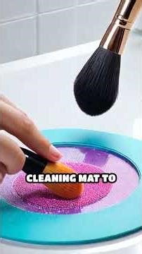 Speedy Makeup Brush Cleaning Hacks