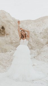 Now isn’t this the type of dress you want to RUN down the isle in ‍♀️懶 The front, the back, the ruffles, this dress has got it all 凉✨ Dress is JASPER by @allwhowander 懶 Or maybe it makes you want to RUN and book an appointment with us 殺﫶.. you can book online 24/7 on our website! Link is in our bio  x #weddingdressinspo #weddingdressgoals #saytothedress #allwhowanderbride #allwhowanderbridal | Dress Me Pretty Bridal Room | Facebook