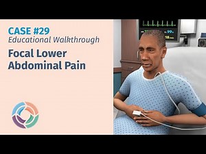 Educational Walkthrough Case #29: "Focal Lower Abdominal Pain"